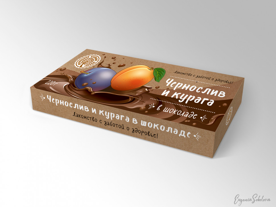  Чернослив и курага в шоколаде, 220г в Челябинске
