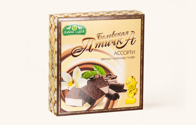  Конфеты "Белевская птичка"  300г ассорти  в Челябинске