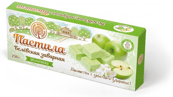 №1 Заварная пастила "Яблочная" 250г  в Челябинске