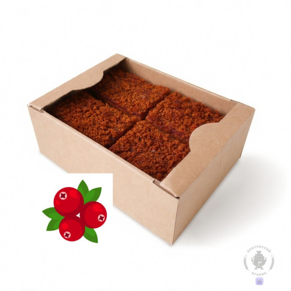 №3 Пряник 1кг с фруктовой начинкой Брусника в Челябинске