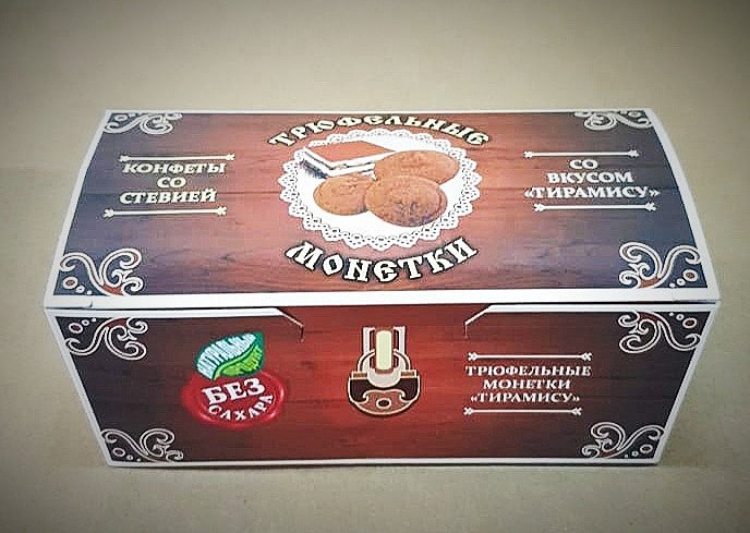  Трюфельные монетки вкус "Тирамису" 170г в Челябинске